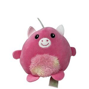 Homerbest Pink Piglet Plush Toy 8" - Soft Stuffed Animal For Children & Collecto